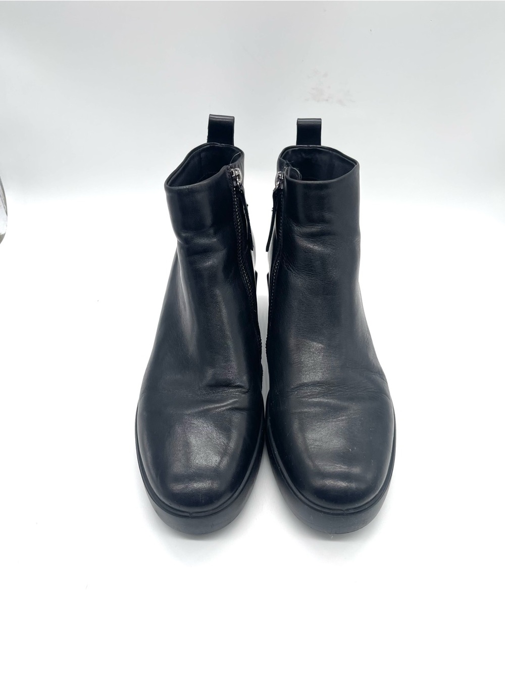 Ecco Leather Platform Ankle Boots - Women - Picture 2 of 8